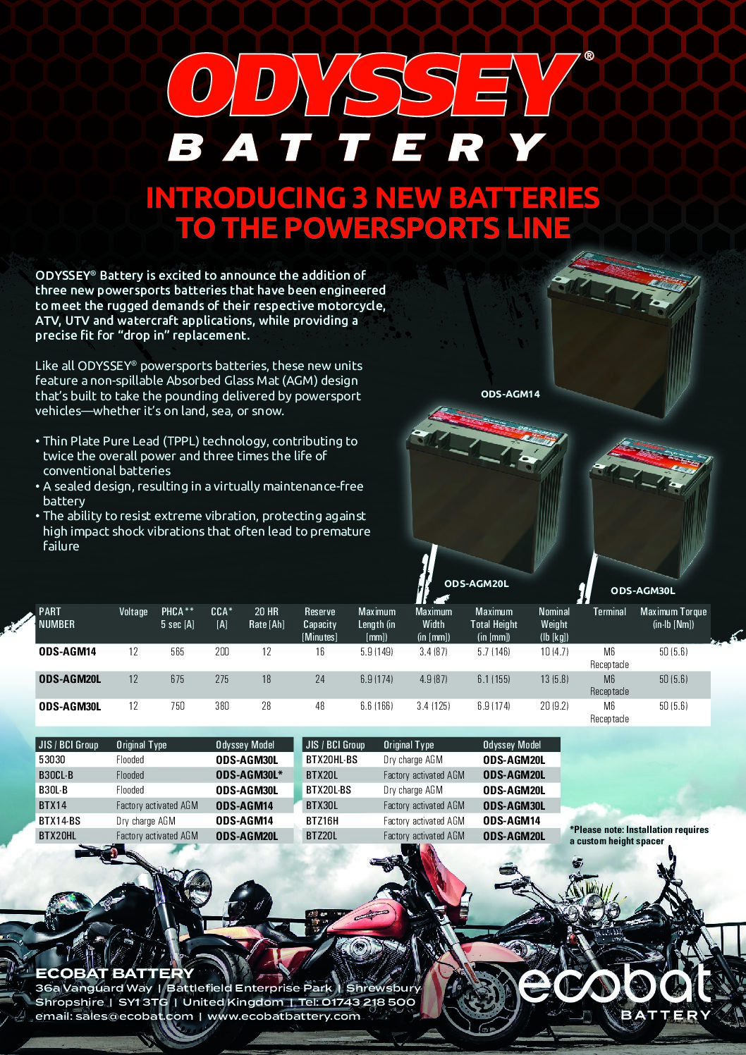 Odyssey Harley Bikes