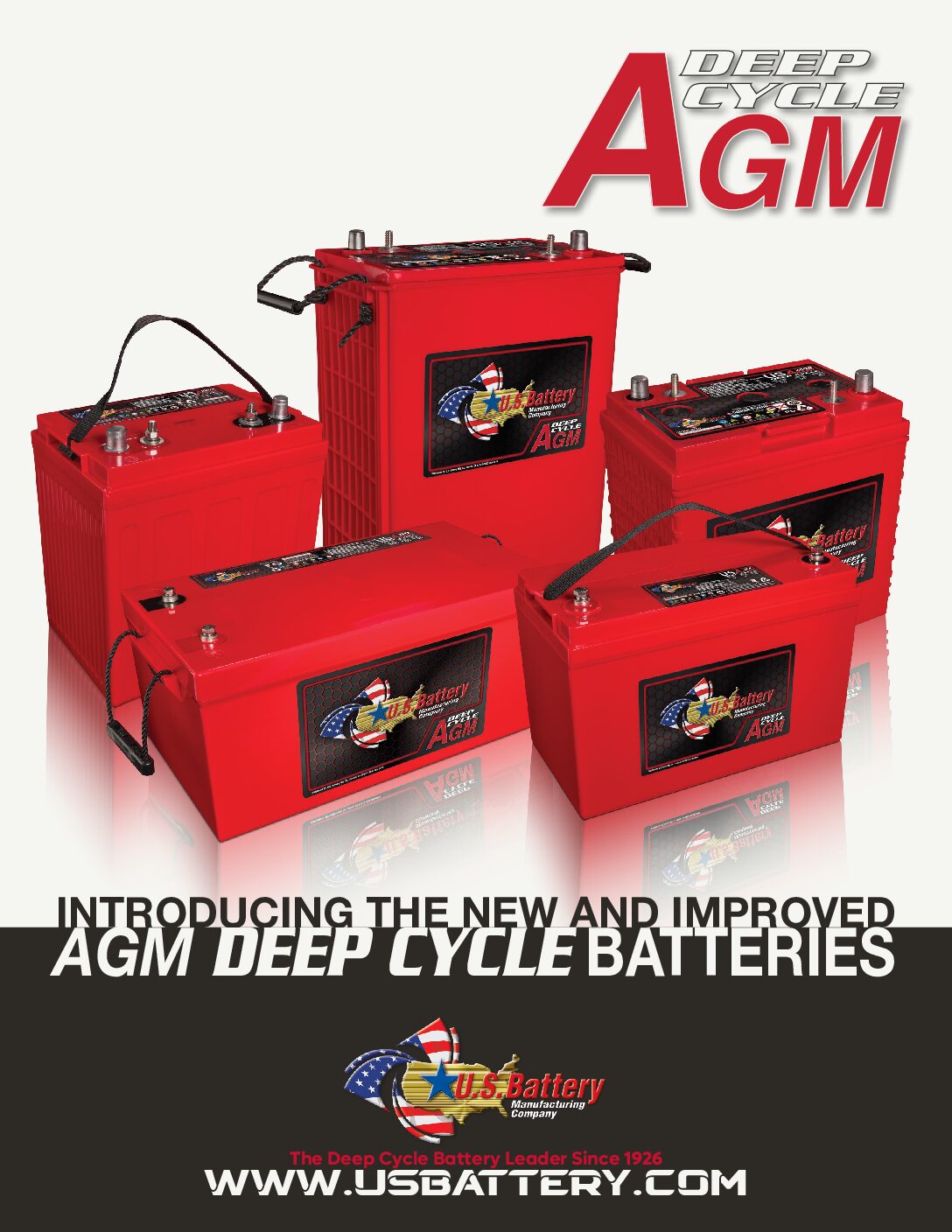 US Battery AGM Deep Cycle