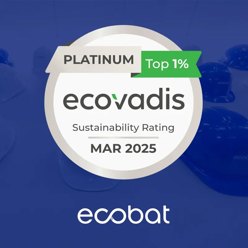 EcoVadis award Ecobat and Exide Technologies