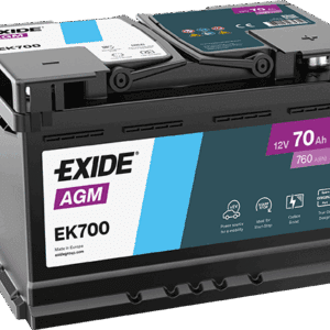 EXIDE Micro-Hybrid - AGM Battery - EK700